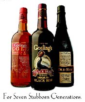GOSLINGS RUM - BLACK SEAL
